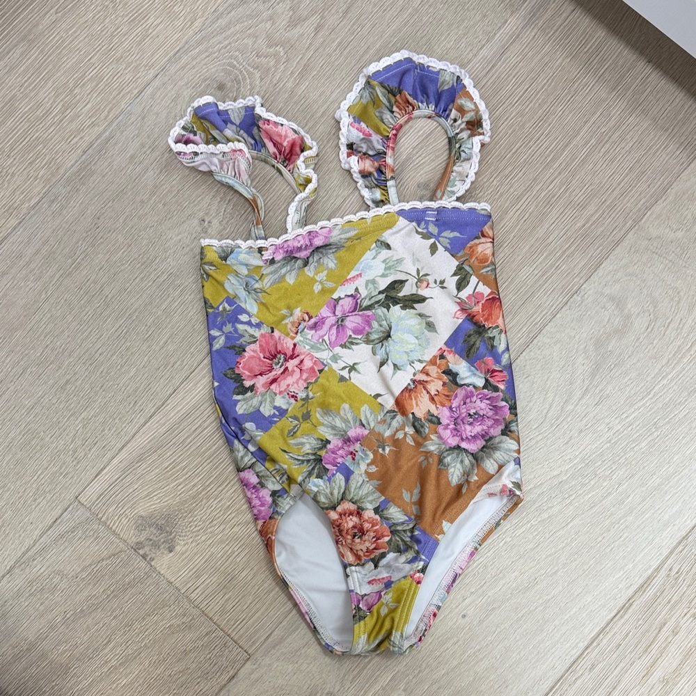 Zimmermann little girls 4 one piece floral